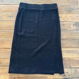 Time and Tru black Midi Pencil Skirt for Work